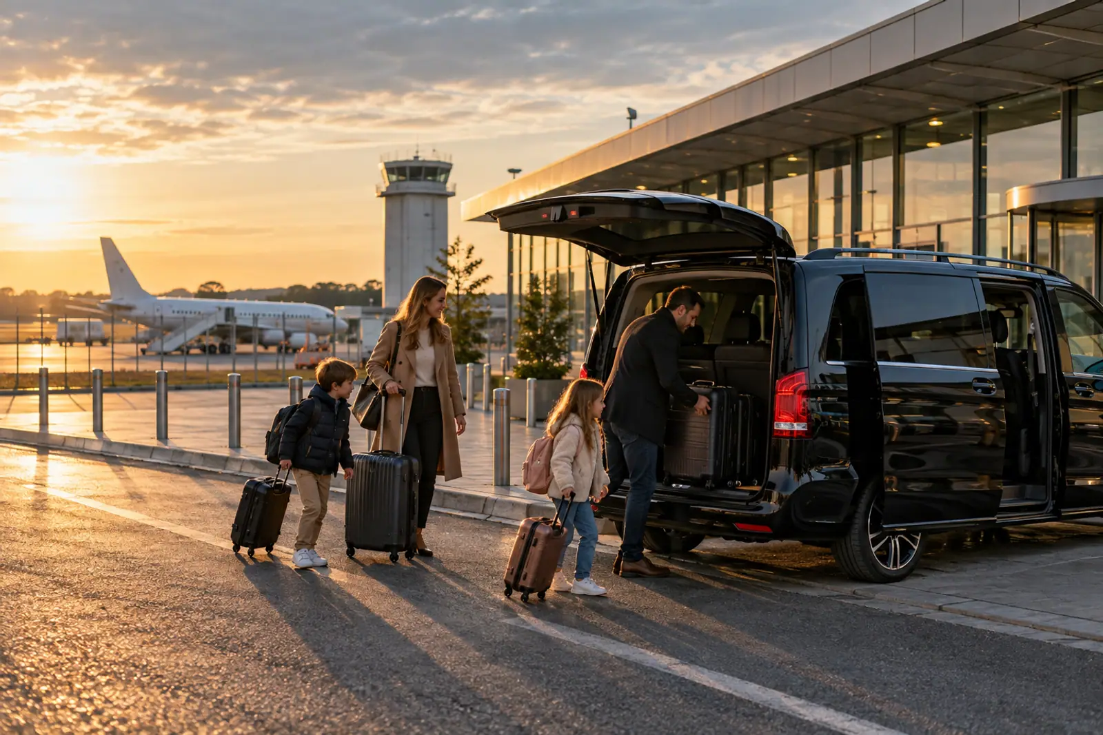 Arrivée en VTC à l'aéroport de Beauvais-Tillé depuis Lille